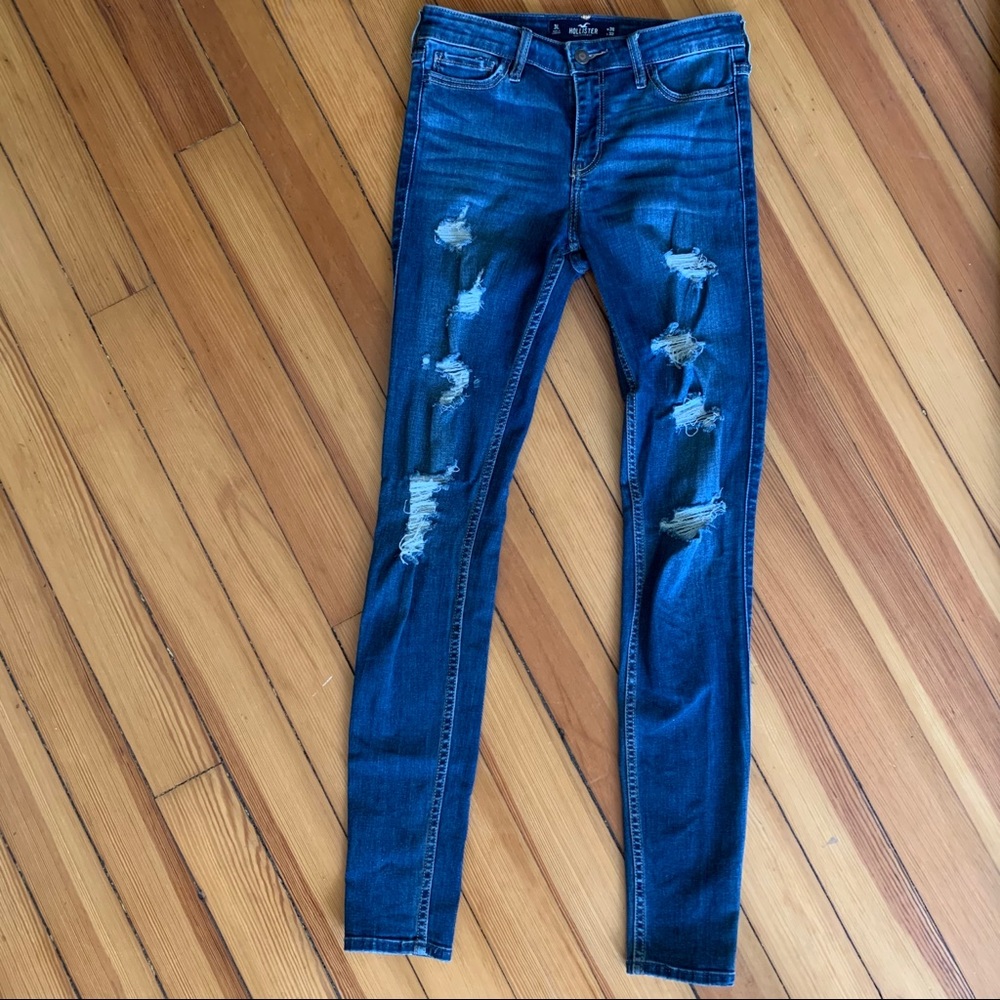 Dark Wash Hollister Skinny Jeans
